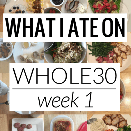 What I Ate On Whole3<strong>0</strong> – Week 1
